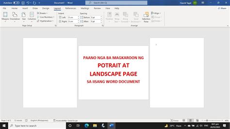 portrait and landscape in tagalog|PAANO NGA BA MAGKAROON NG POTRAIT AT LANDSCAPE .